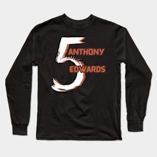 Anthony Edwards Long Sleeve T-Shirt